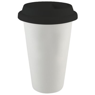 10 Ounce Eco-Tumbler w/ Black Silicone Lid Thumbnail